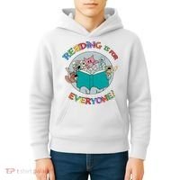 Reading If For Everyone Reading Lover Bookworm Read Across America Reading Day Kids Hoodie thumb 4