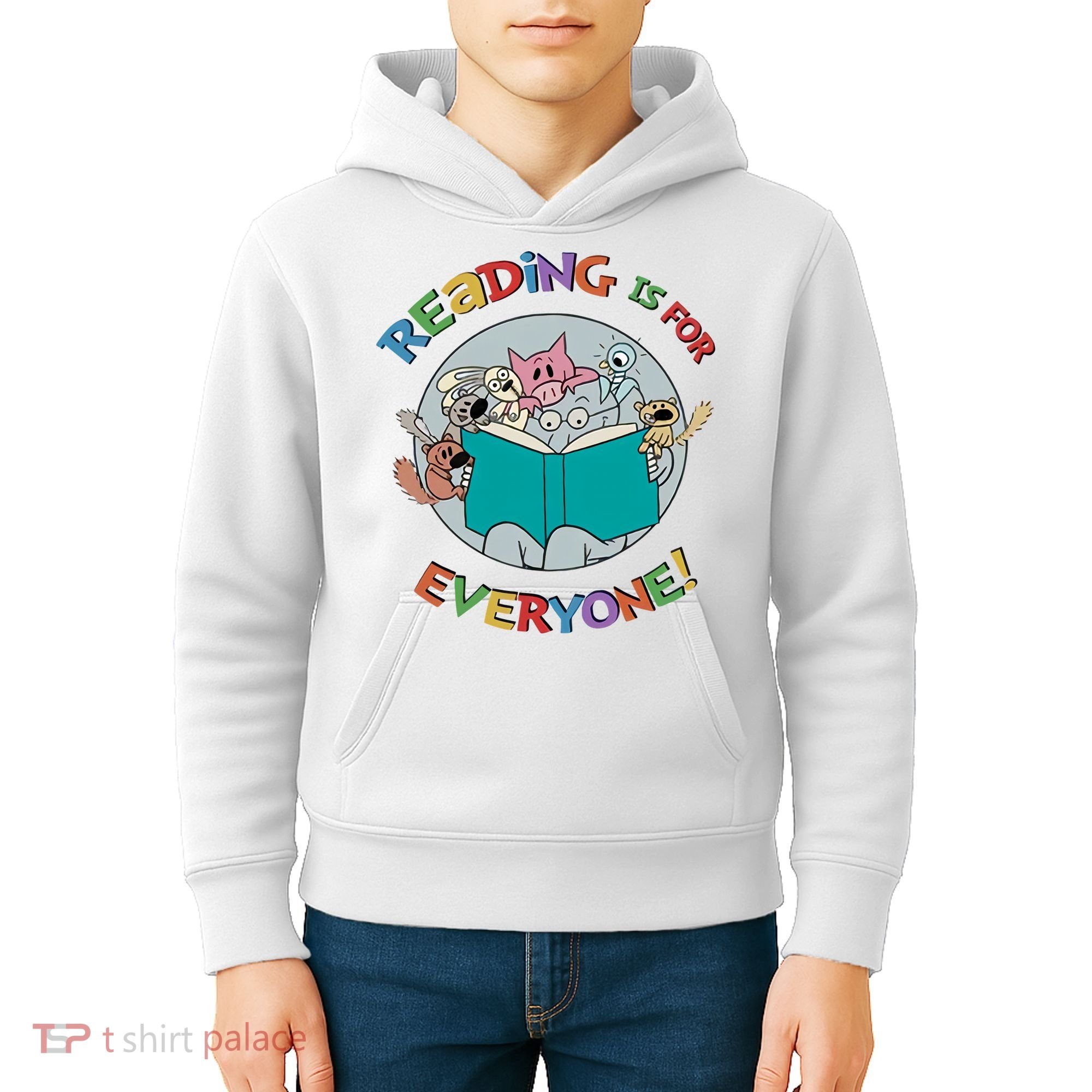 Reading If For Everyone Reading Lover Bookworm Read Across America Reading Day Kids Hoodie