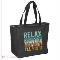 Relax ILl Fix It Handyman Fixing Repair Mr Fix It Tote Bag thumb 2
