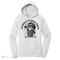 Raccoon I'm Gonna Be The Whole Problem  Women's Hoodie thumb 0
