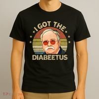 Retro I Got The Diabeetus Funny Diabetes Type 1 2 Awareness T-Shirt thumb 3