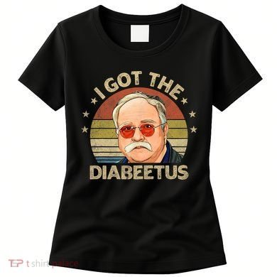 Retro I Got The Diabeetus Funny Diabetes Type 1 2 Awareness Women's T-Shirt