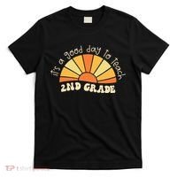 Retro Its Good Day To Teach 2nd Grade Teacher Back To School T-Shirt thumb 0