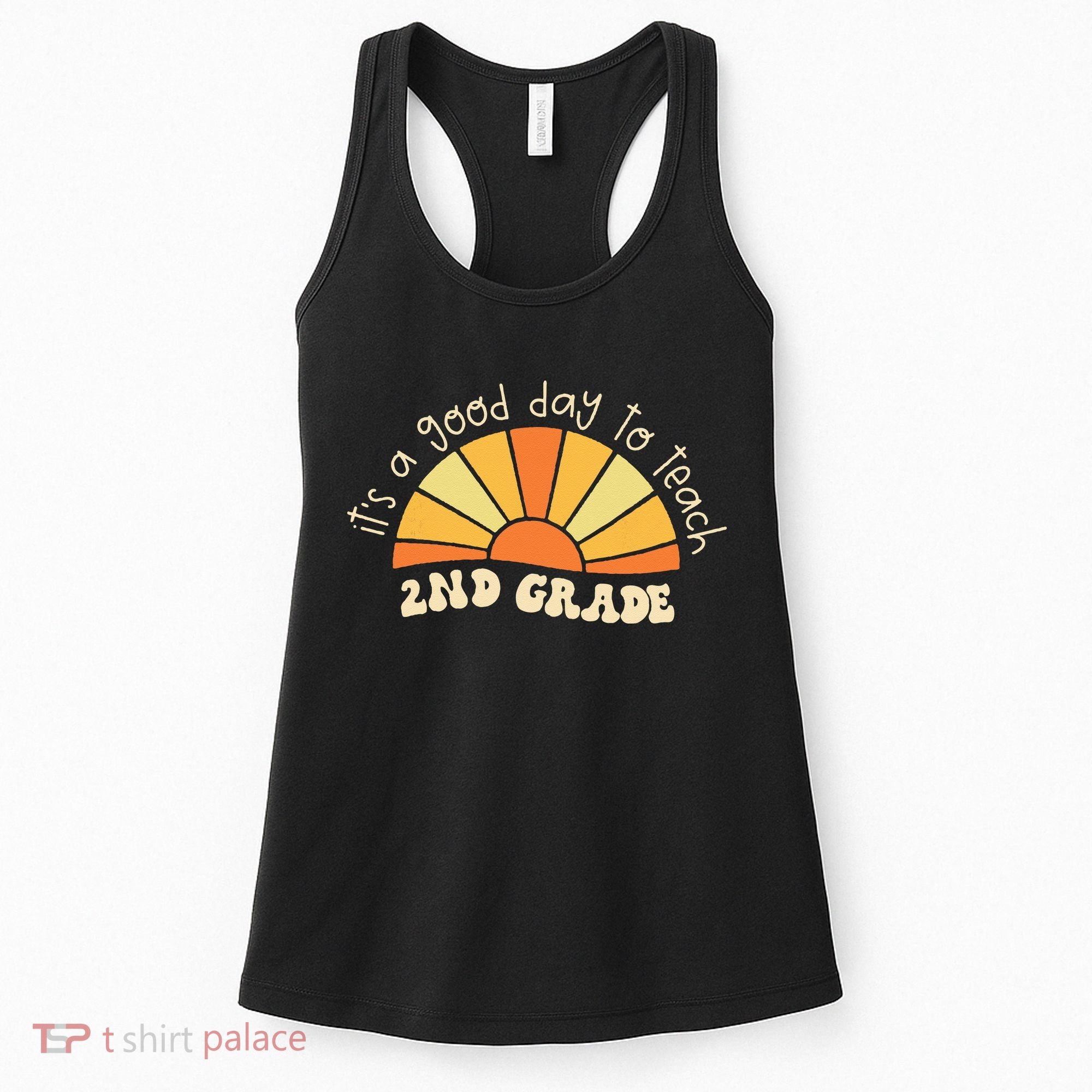 Retro Its Good Day To Teach 2nd Grade Teacher Back To School Women's Tank Top