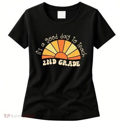 Retro Its Good Day To Teach 2nd Grade Teacher Back To School Women's T-Shirt