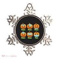Right And Wrong Way To Wear Masks Pumpkins Ornament thumb 0