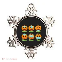 Right And Wrong Way To Wear Masks Pumpkins Ornament thumb 0