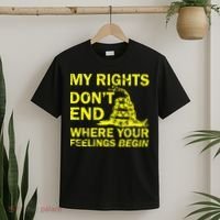 Rights Don't End Where Feelings Begin T-Shirt thumb 2
