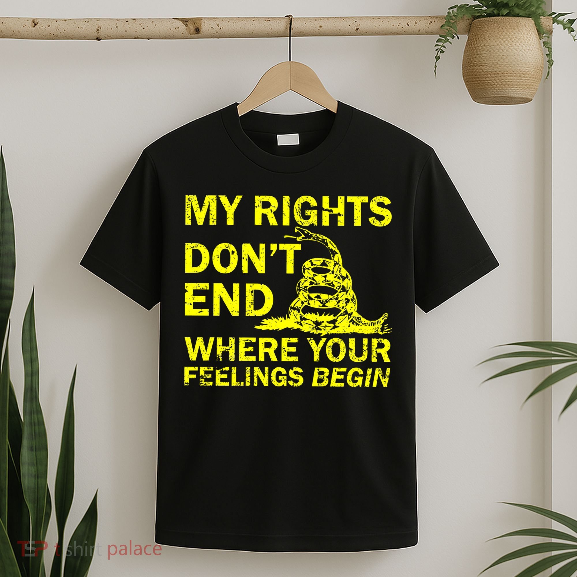 Rights Don't End Where Feelings Begin T-Shirt
