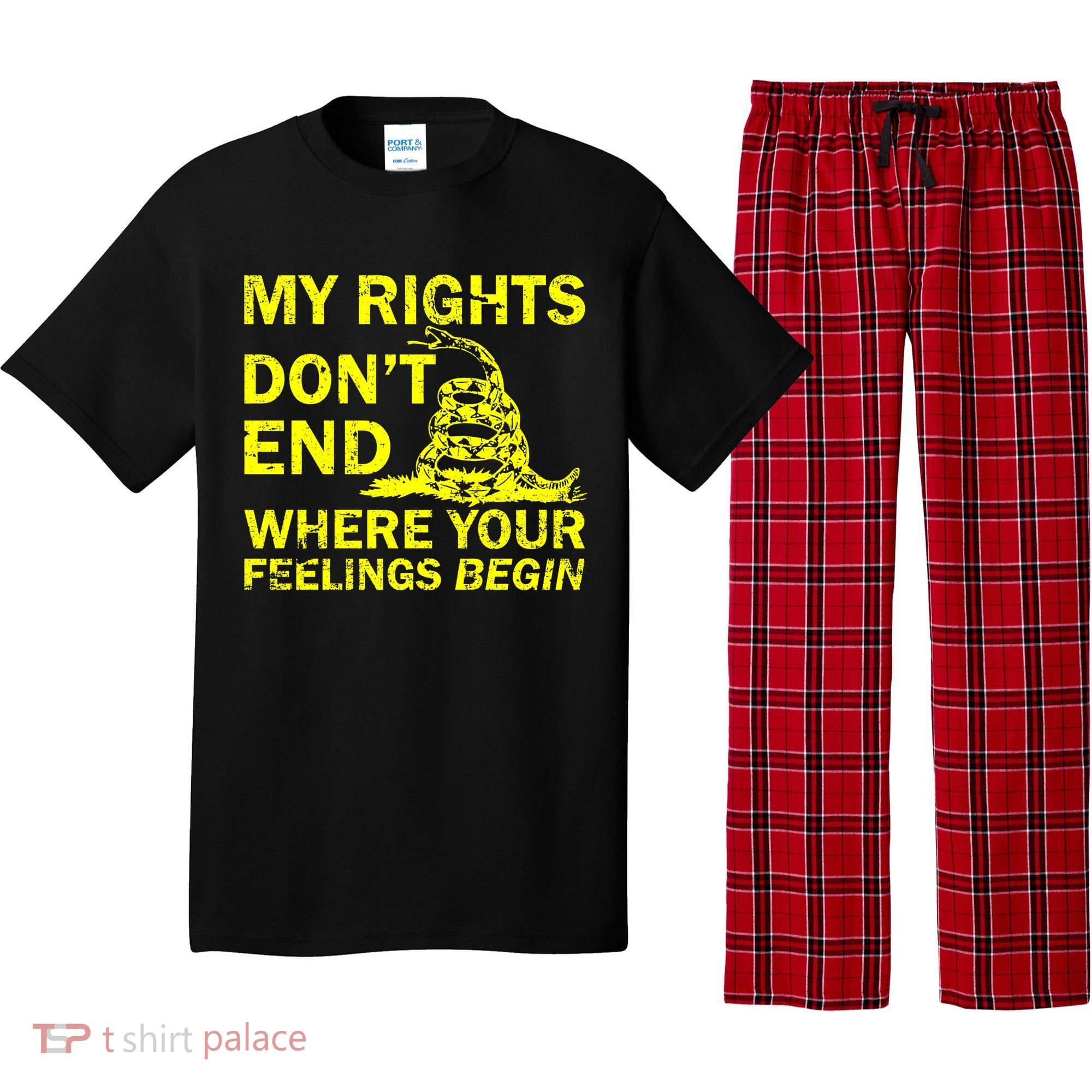 Rights Don't End Where Feelings Begin Pajama Set