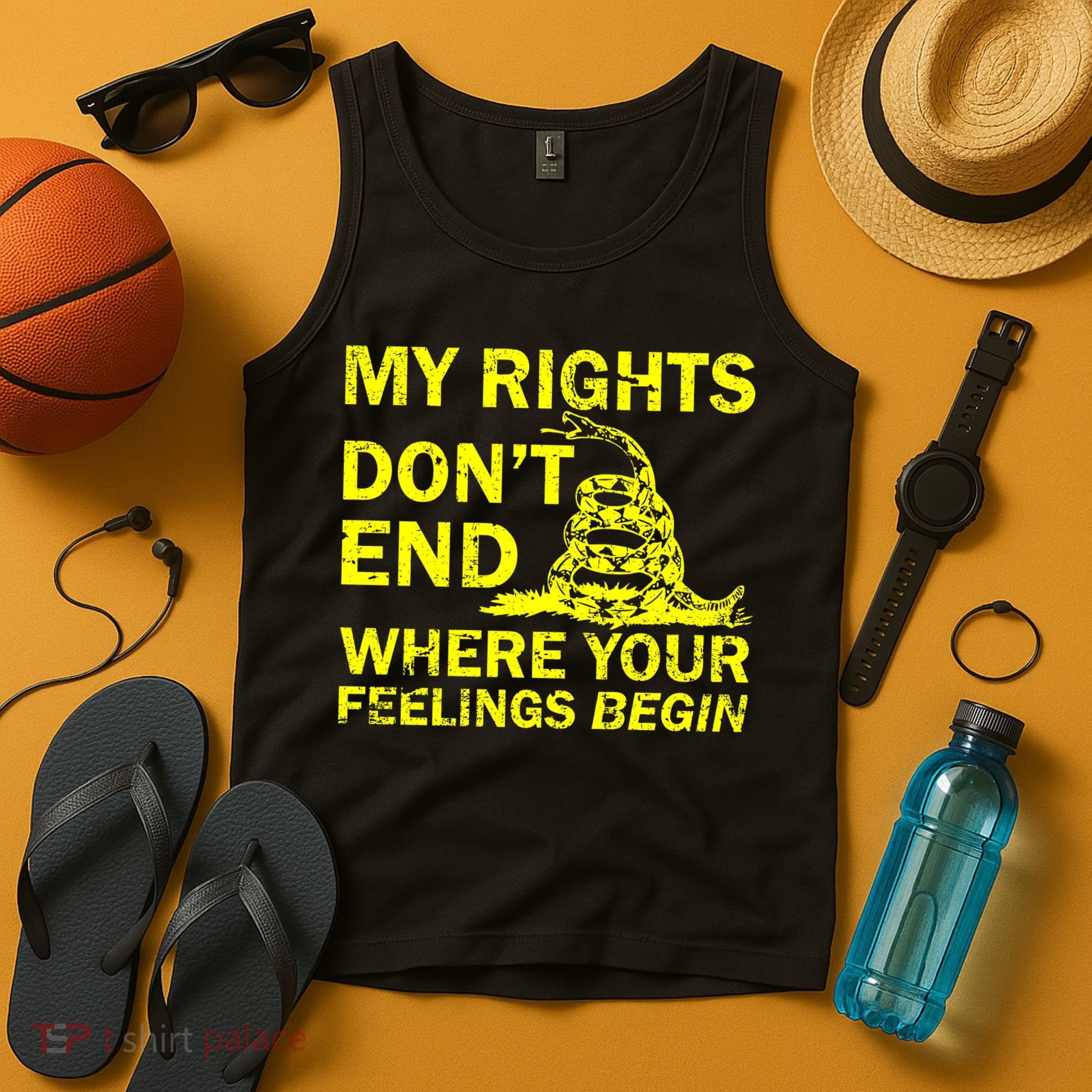 Rights Don't End Where Feelings Begin Tank Top