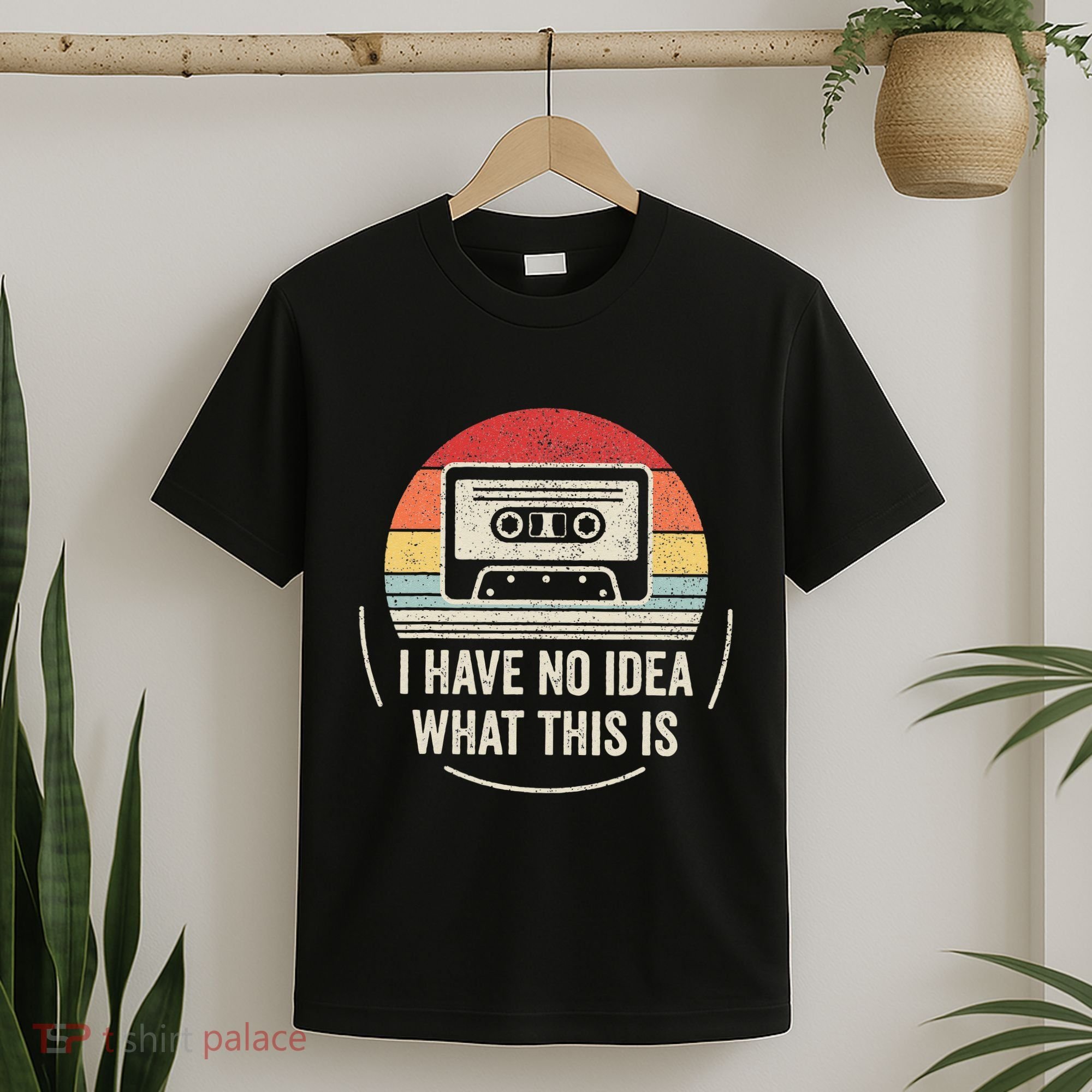 Retro I Have No Idea What This Is Kids Funny Cassette T-Shirt