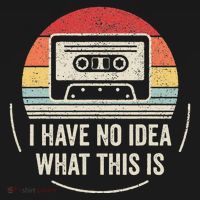 Retro I Have No Idea What This Is Kids Funny Cassette Women's Tank Top thumb 5
