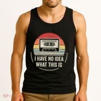 Retro I Have No Idea What This Is Kids Funny Cassette Tank Top thumb 3