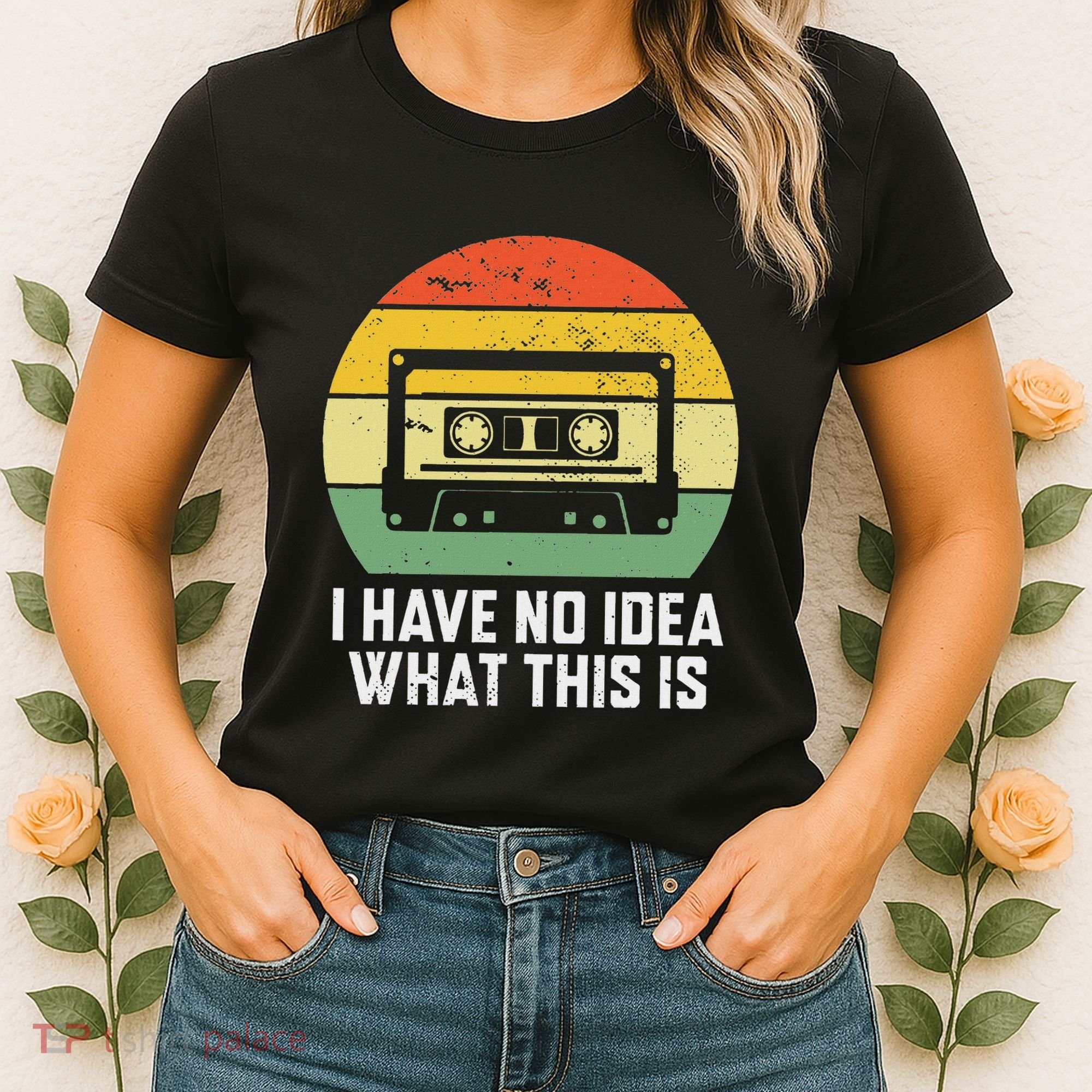 Retro I Have No Idea What This Is Funny Cassette Women's T-Shirt