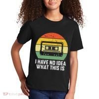 Retro I Have No Idea What This Is Funny Cassette Kids T-Shirt thumb 2