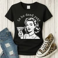 Retro Is He Dead Yet Anti Fascism Women's T-Shirt thumb 3