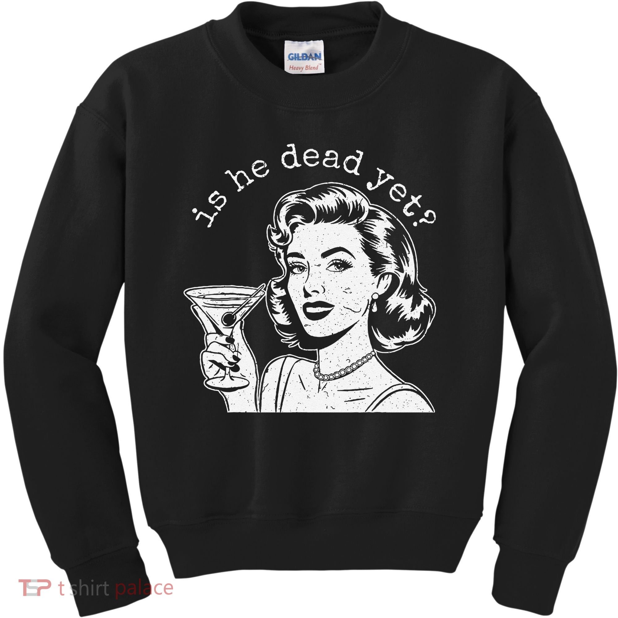 Retro Is He Dead Yet Anti Fascism Kids Sweatshirt