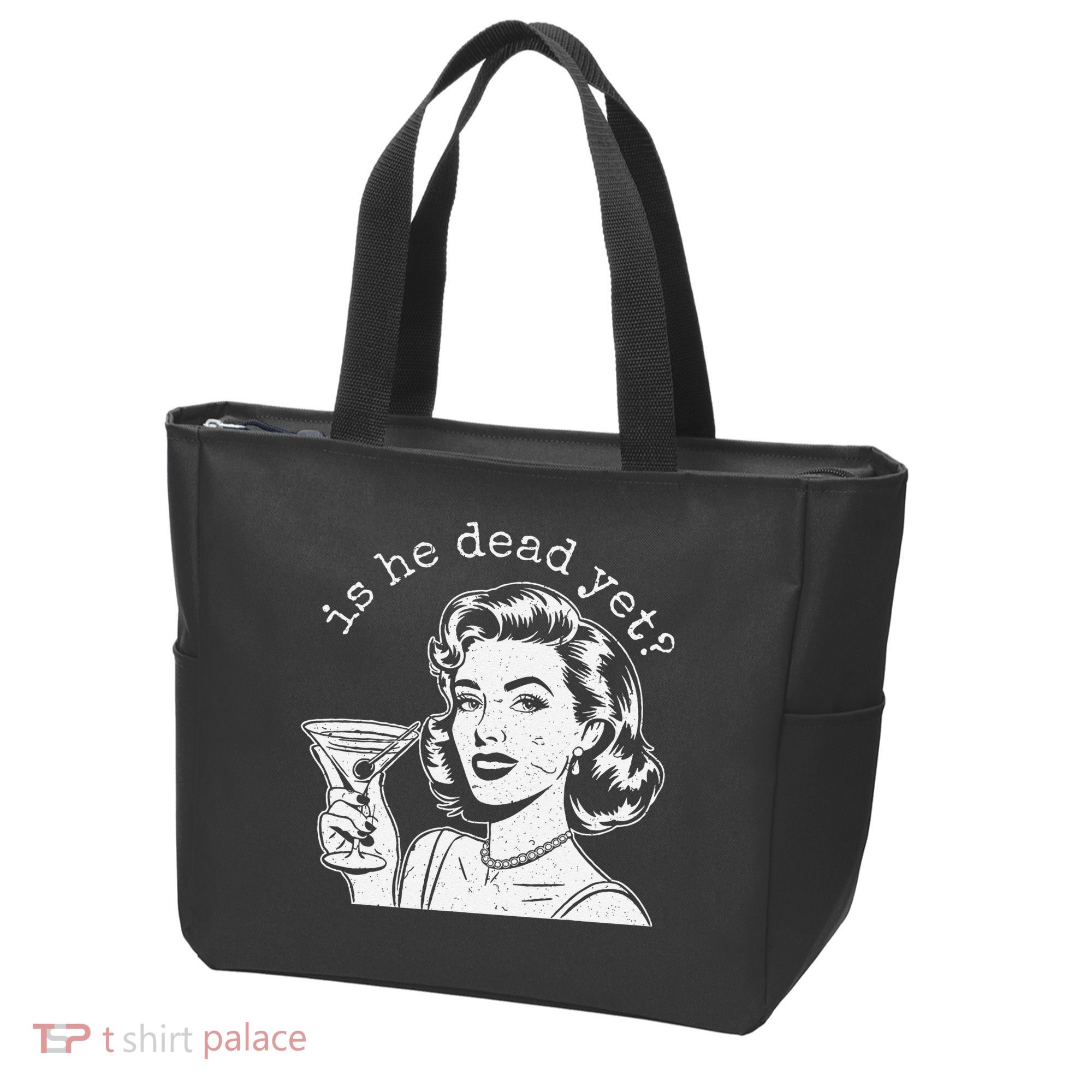 Retro Is He Dead Yet Anti Fascism Tote Bag