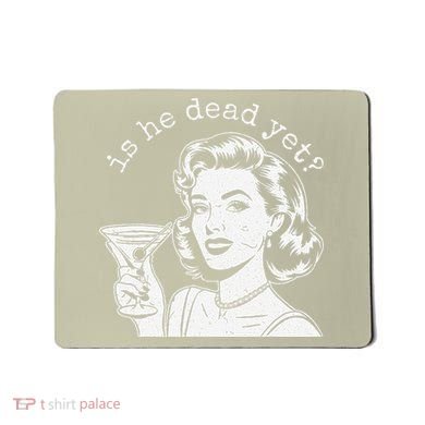 Retro Is He Dead Yet Anti Fascism Mousepad
