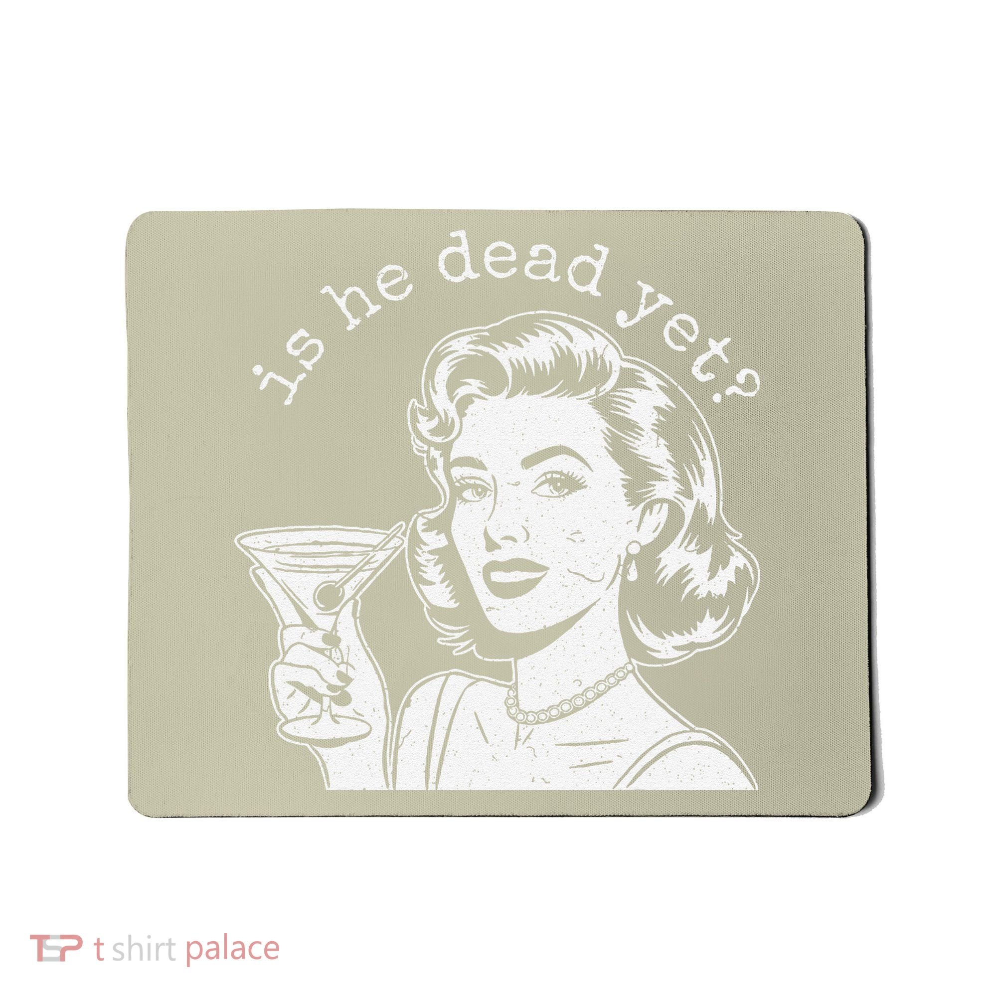 Retro Is He Dead Yet Anti Fascism Mousepad