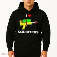 Retro I Heart Squirters Funny I Love Squirters Hoodie thumb 2