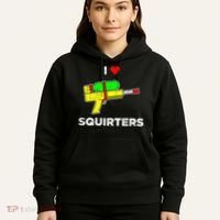 Retro I Heart Squirters Funny I Love Squirters Hoodie thumb 5