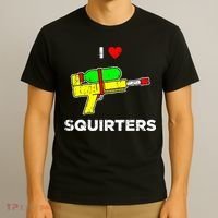 Retro I Heart Squirters Funny I Love Squirters T-Shirt thumb 3