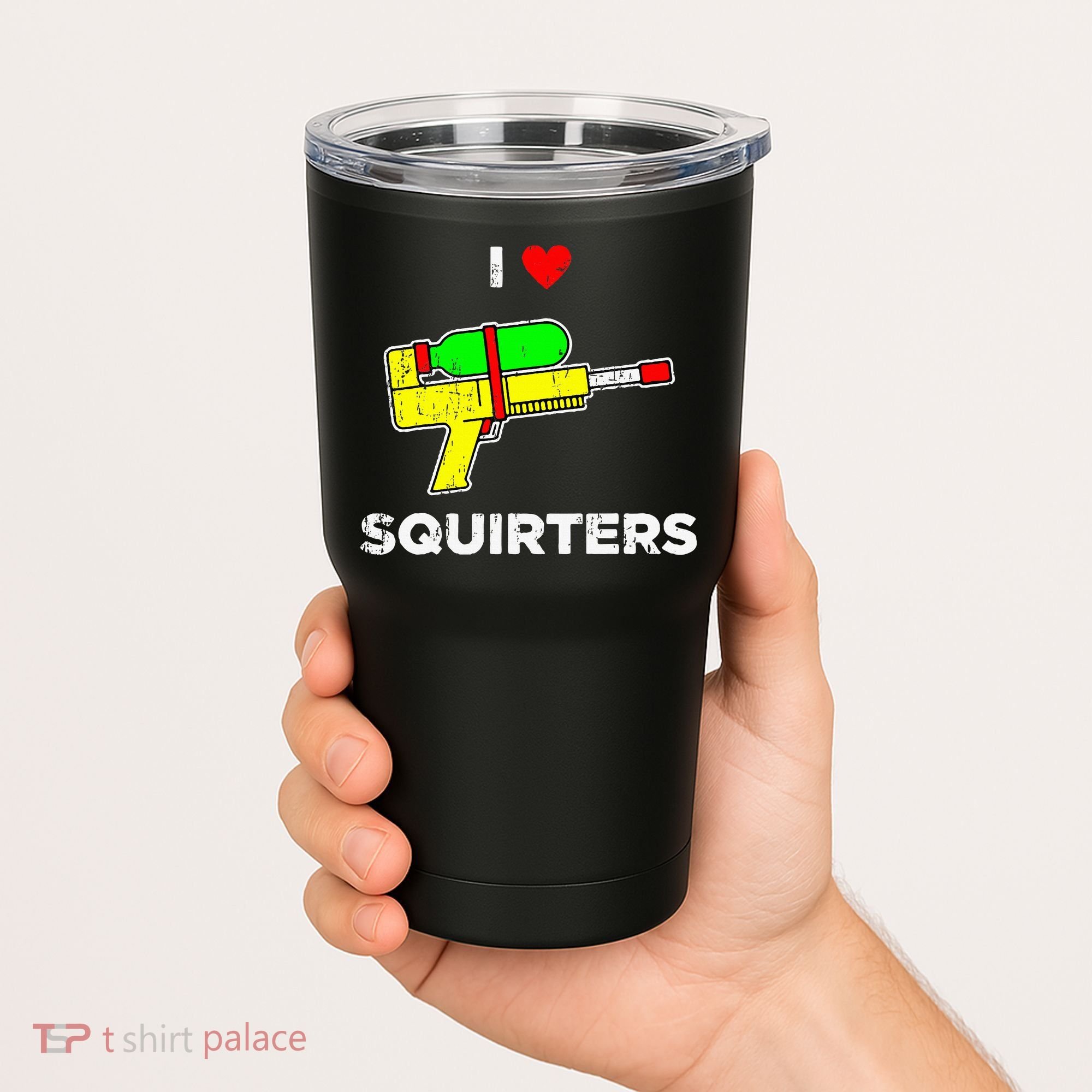 Retro I Heart Squirters Funny I Love Squirters Tumbler