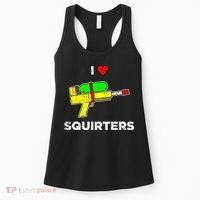 Retro I Heart Squirters Funny I Love Squirters Women's Tank Top thumb 0