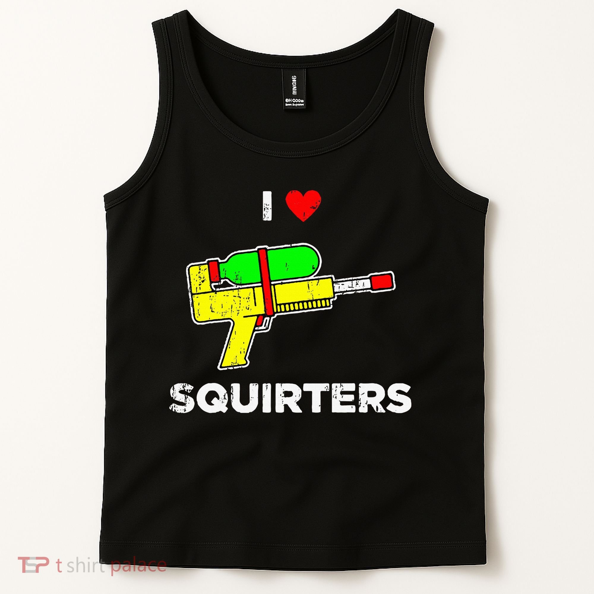 Retro I Heart Squirters Funny I Love Squirters Tank Top