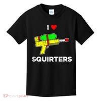 Retro I Heart Squirters Funny I Love Squirters Kids T-Shirt thumb 0