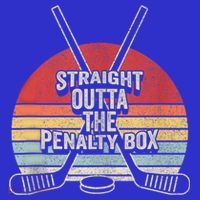 Retro Ice Hockey Player Gift Straight Outta The Penalty Box Women's Tank Top thumb 5