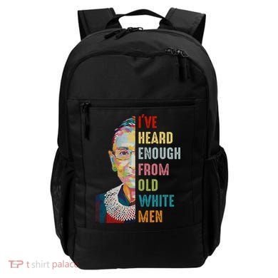 Rbg Ive Heard Enough From Old White Backpack