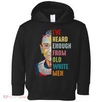 Rbg Ive Heard Enough From Old White Toddler Hoodie thumb 0