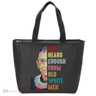 Rbg Ive Heard Enough From Old White Tote Bag
