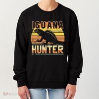 Retro Iguana Hunter Women's Sweatshirt thumb 0