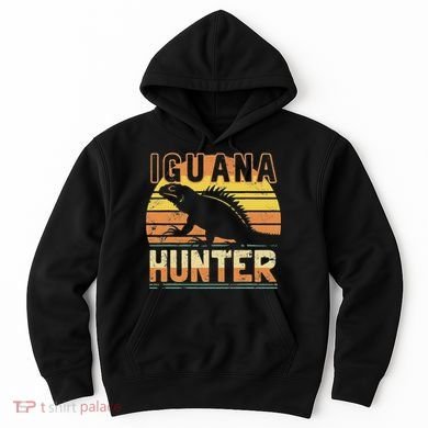 Retro Iguana Hunter Hoodie