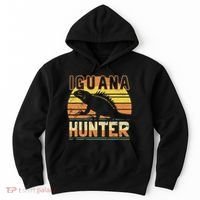Retro Iguana Hunter Hoodie thumb 0