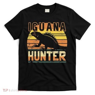 Retro Iguana Hunter T-Shirt