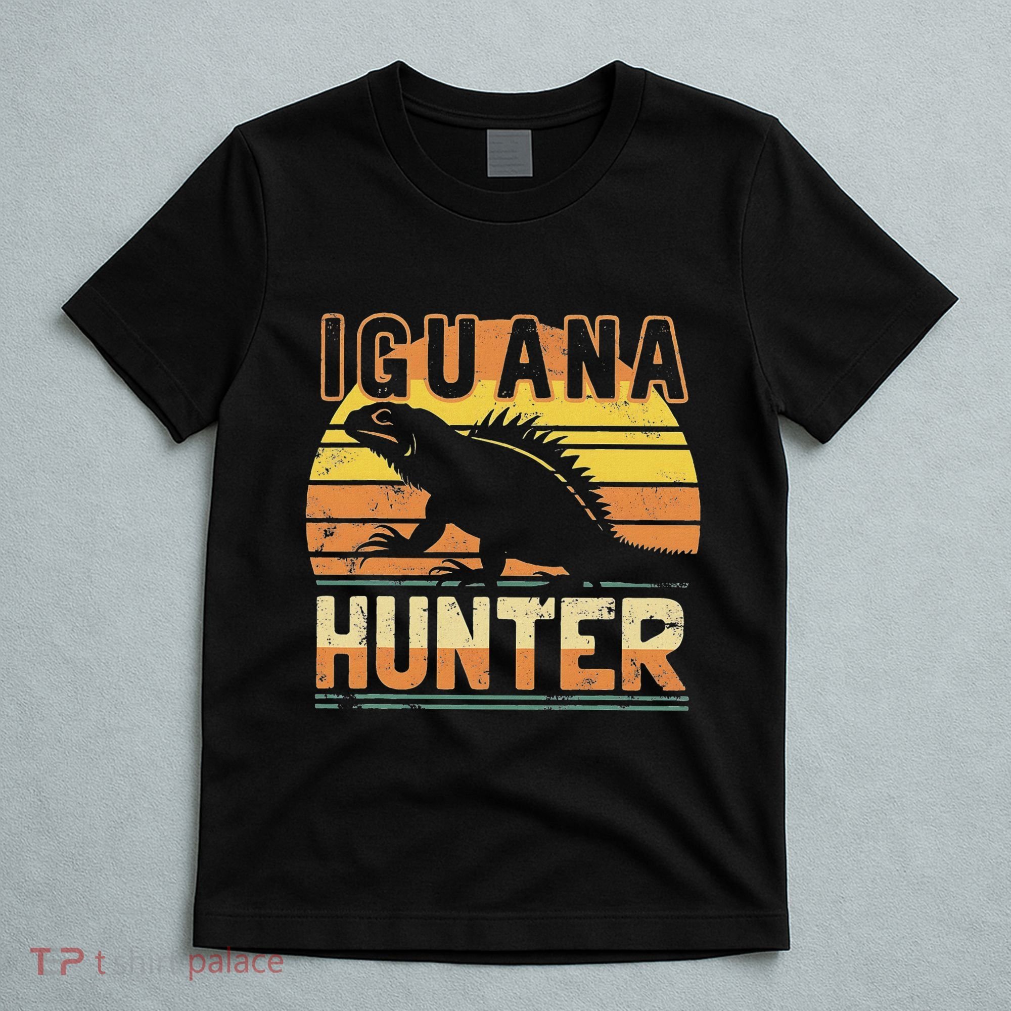 Retro Iguana Hunter T-Shirt