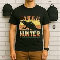 Retro Iguana Hunter T-Shirt thumb 6