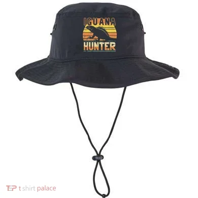 Retro Iguana Hunter Bucket Hat