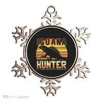 Retro Iguana Hunter Ornament thumb 0