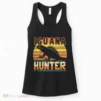 Retro Iguana Hunter Women's Tank Top thumb 0