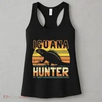 Retro Iguana Hunter Women's Tank Top thumb 3