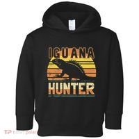 Retro Iguana Hunter Toddler Hoodie thumb 0