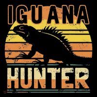 Retro Iguana Hunter Toddler Hoodie thumb 2