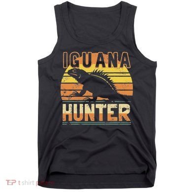 Retro Iguana Hunter Tank Top