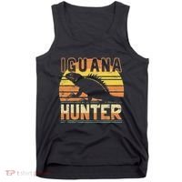 Retro Iguana Hunter Tank Top thumb 0